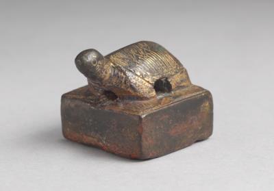 图片[2]-Bronze seal cast with “Jing yang ting hou”, Jin dynasty-China Archive